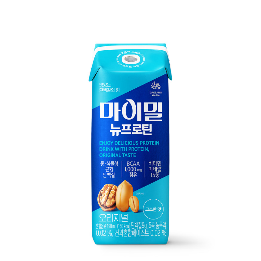 마이밀 뉴프로틴 오리지널 190 mL 30팩 단백질 음료 사진 5