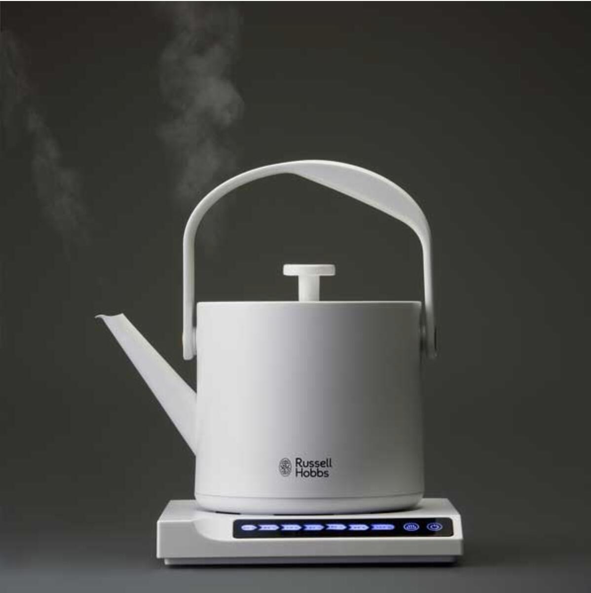 러셀 홉스 Russell Hobbs 전기 주전자 케틀팟 7106JP-WH 블랙 화이트