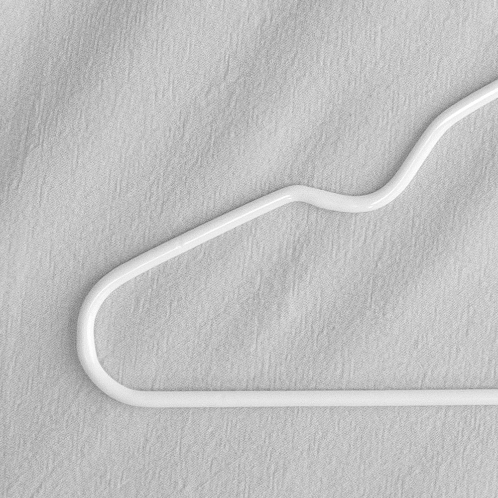 [라운지 전용] 20개입 논슬립 옷걸이 어깨뿔방지 티셔츠 나시 옷걸이 슬림