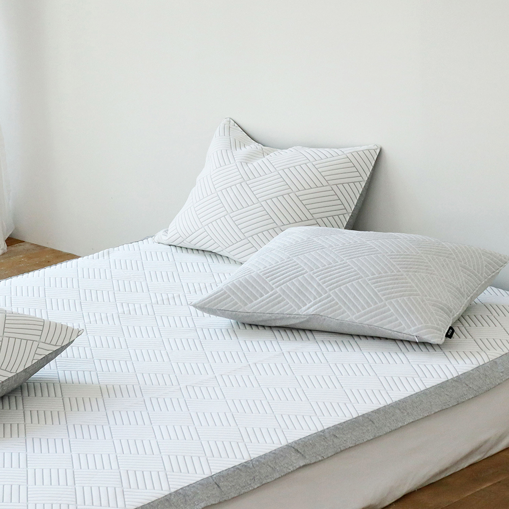 국산 냉감패드 휴비스 듀라론 냉감 3중직 항균 고정밴드 쿨매트 여름패드 SS