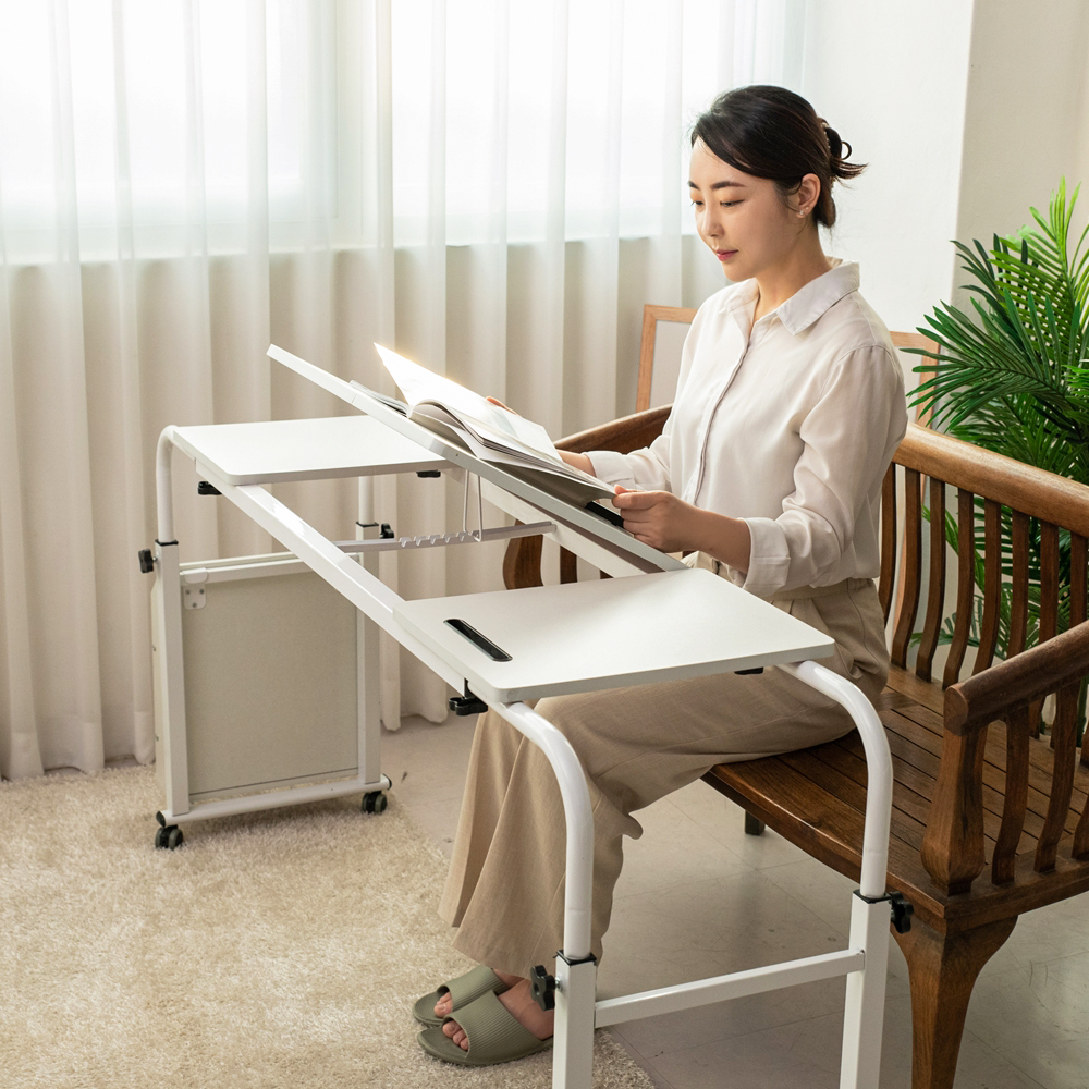 거실 고등학생 중학생 긴 책상 간이 미니 작은 공부 테이블 원룸 소형 좁은 데스크 1200