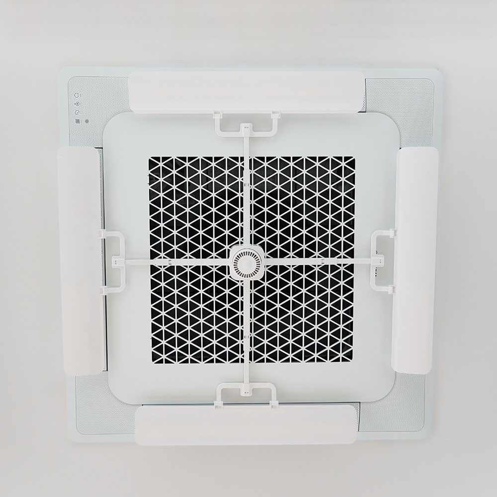 윈드비 천장형 에어컨 바람막이 무타공 시스템 천장 천정 사무실 가림막 바람 날개 실링팬