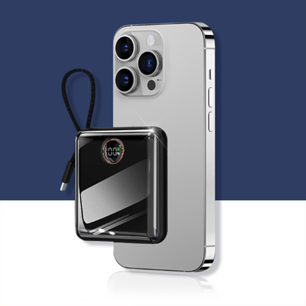 대용량 보조 배터리 20000mAh 밧데리 휴대용 휴대폰 핸드폰 스마트폰 충전기 18W - 상품 이미지