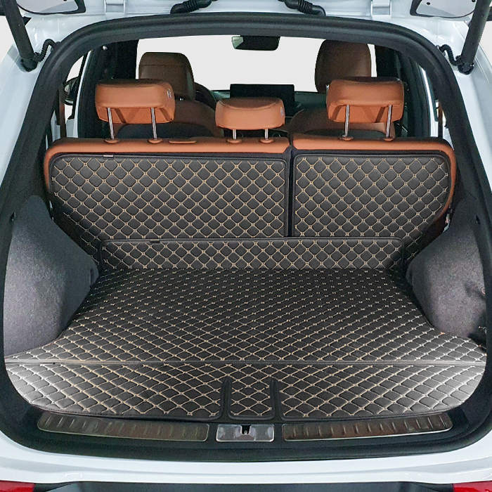 카프트 제네시스 뉴 GV70 페이스리프트 트렁크매트 프리미엄 퀄팅 차박 분리형