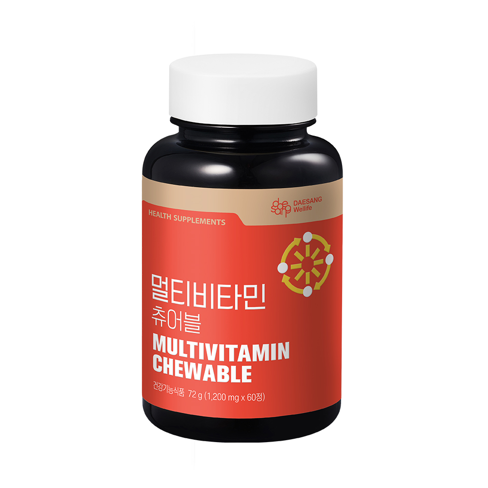 웰라이프 멀티비타민 츄어블 60정 - 상세 이미지 3