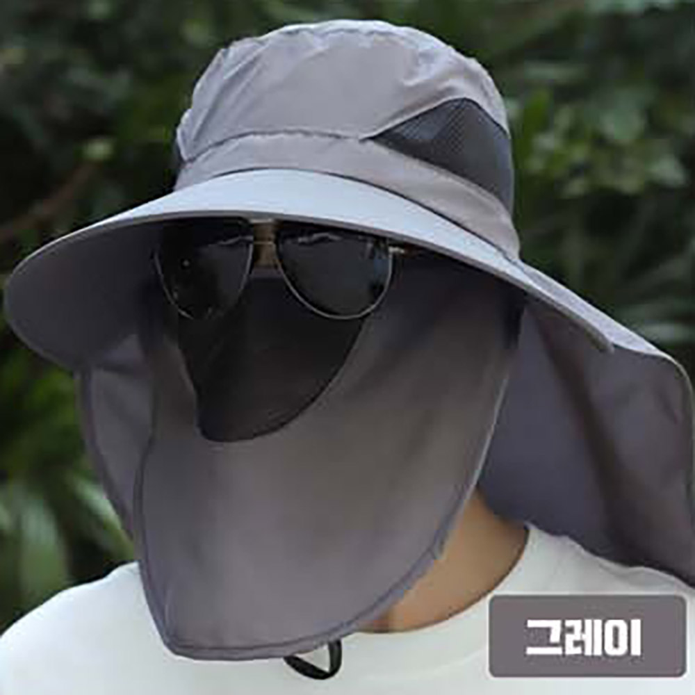노가다모자 뒷목 가리개 - 상세 이미지 4