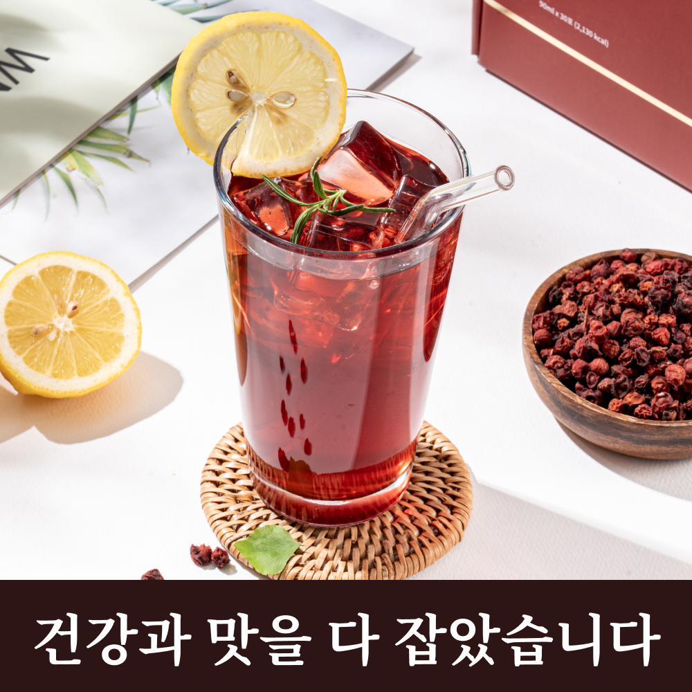 설아래 오미자청 오미자차 오미자엑기스 30포, 1개 이미지 7