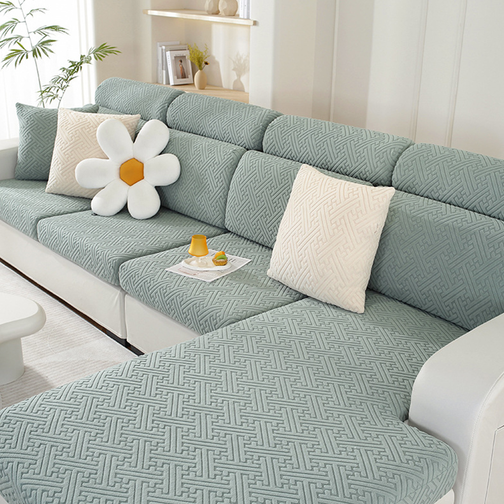 고급패턴 분리형 쇼파커버 쇼파천갈이 소파덮개 1인용 일반형 카우치 소파 패드 깔개