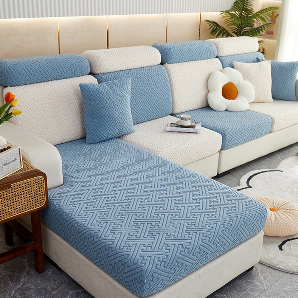 고급패턴 분리형 쇼파커버 쇼파천갈이 소파덮개 1인용 일반형 카우치 소파 패드 깔개