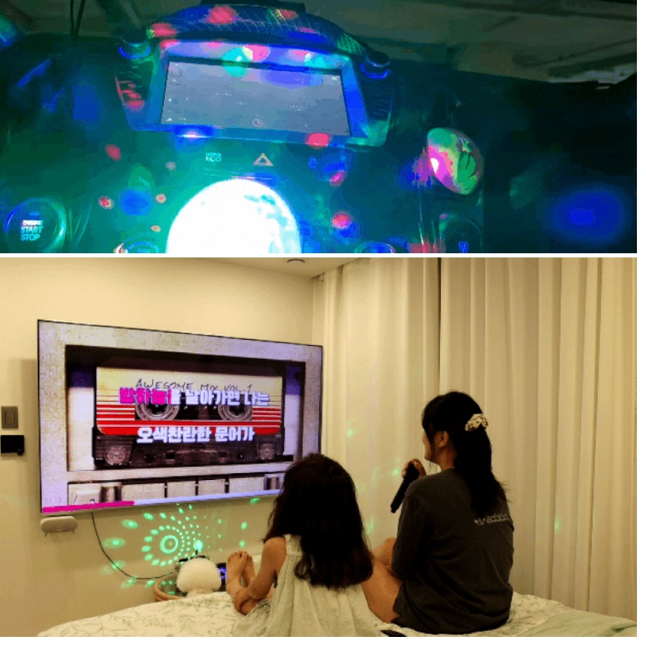 공연용 행사용 무선 휴대용 노래방 마이크 차량 노래방 자동차 노래방 - 상세 이미지 3