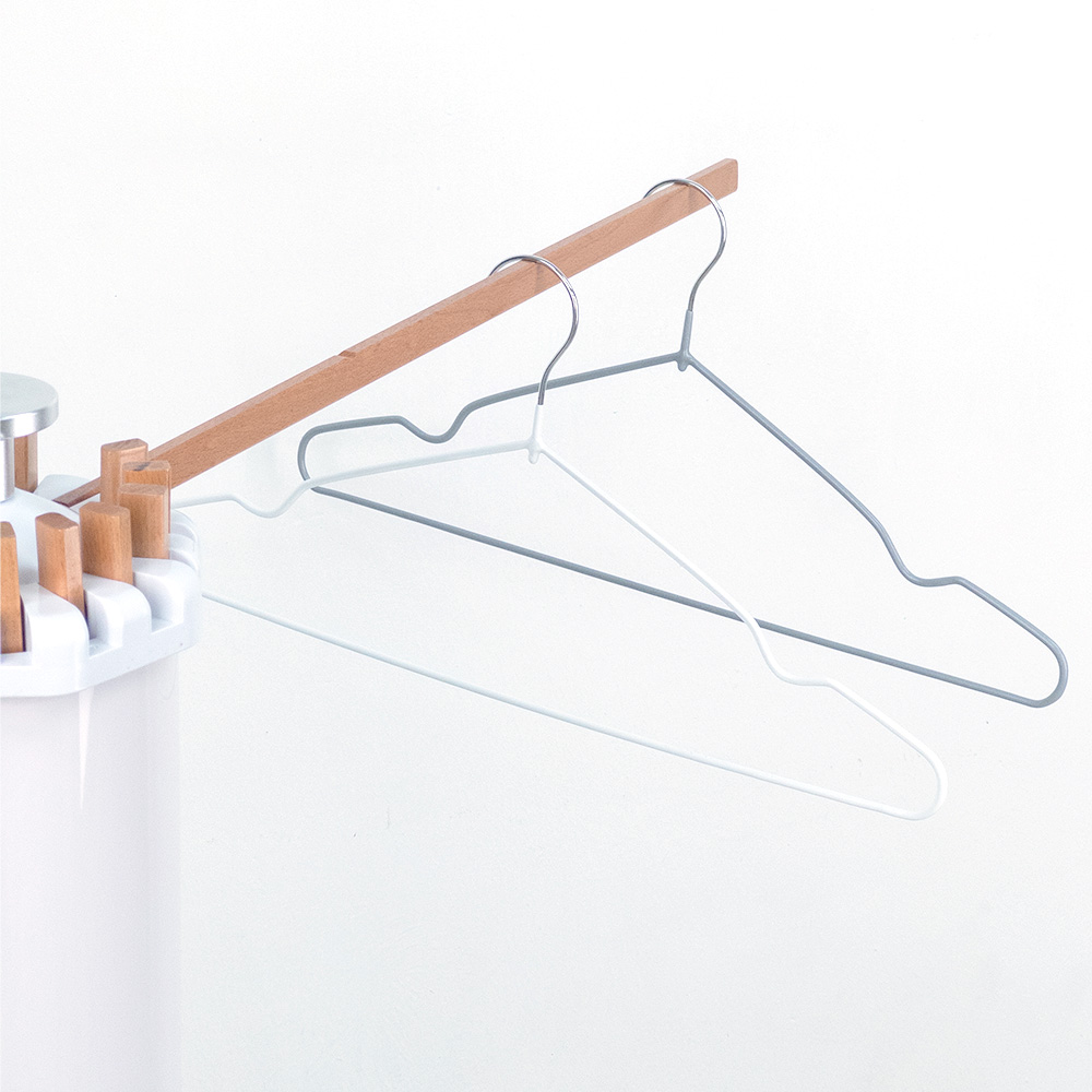 [라운지 전용] 20개입 논슬립 옷걸이 어깨뿔방지 티셔츠 나시 옷걸이 슬림