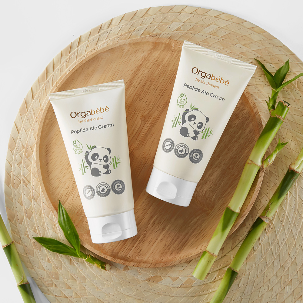 1+1 오가베베 아기 아토 크림 유아 고보습제