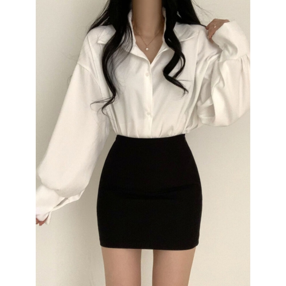 졸업 정려원 7회 블라우스 퍼프 단정한 의상 옷 패션 - 상세 이미지 5