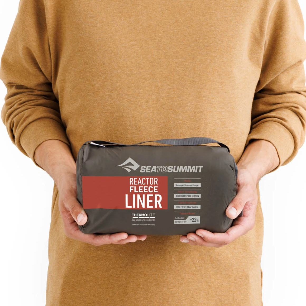 씨투써밋 써모라이트 리액터 플리스 머미 침낭 라이너 여름침낭