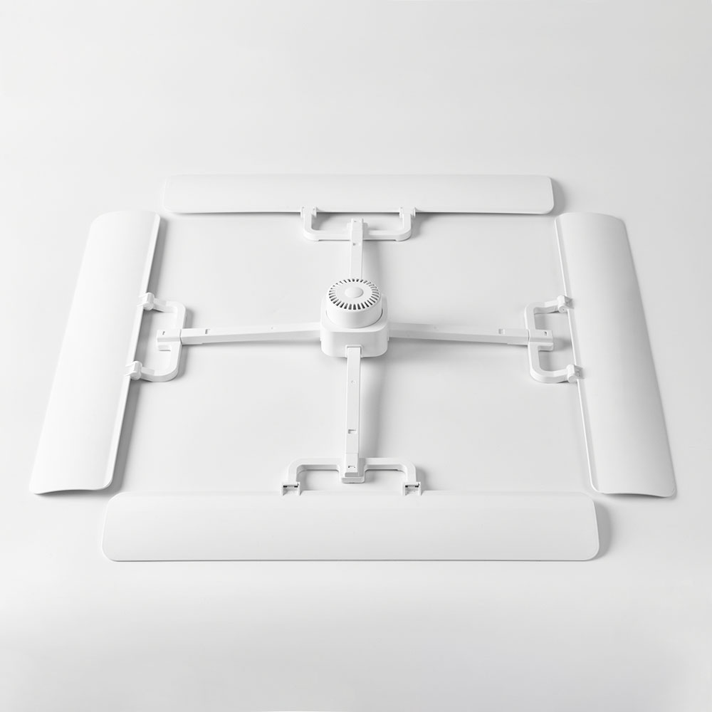 윈드비 천장형 에어컨 바람막이 무타공 시스템 천장 천정 사무실 가림막 바람 날개 실링팬