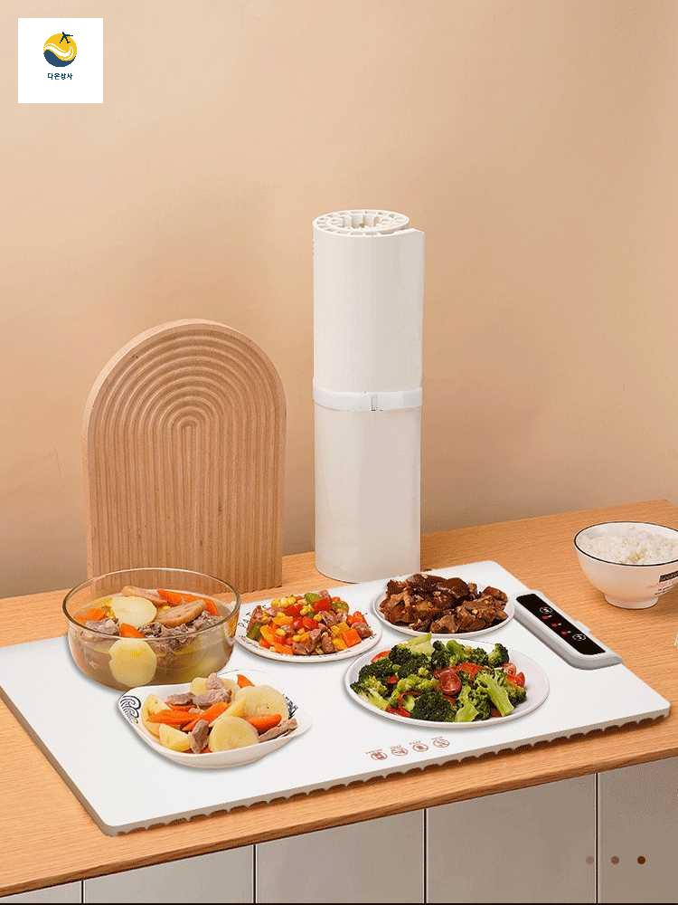 매트 음식 가정용 실리콘 푸드워머 테이블 홈 보온 - 상품 이미지