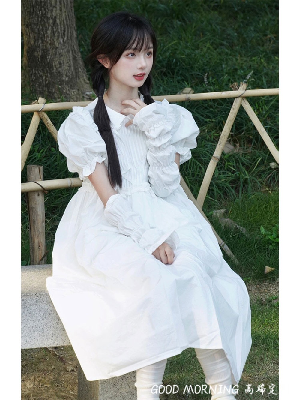 나혼자산다 박나래 548회 원피스 리본 공주풍 의상 옷 패션 - 상세 이미지 4