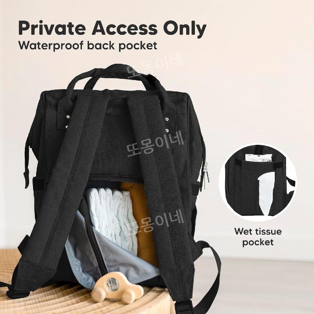 기능성 기저귀 가방 위한 모던 프리미엄 올인원 엄마 아빠