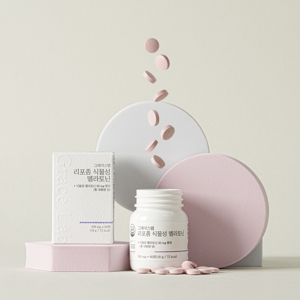 그레이스랩 리포좀 식물성 멜라토닌 300mg x 60정 이미지 7