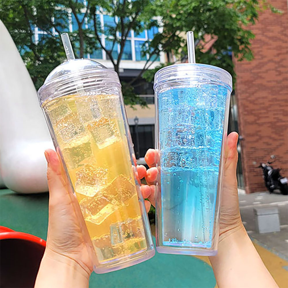 투명텀블러 500ml 콜드컵 리유저블컵 벤티텀블러 - 메인 이미지