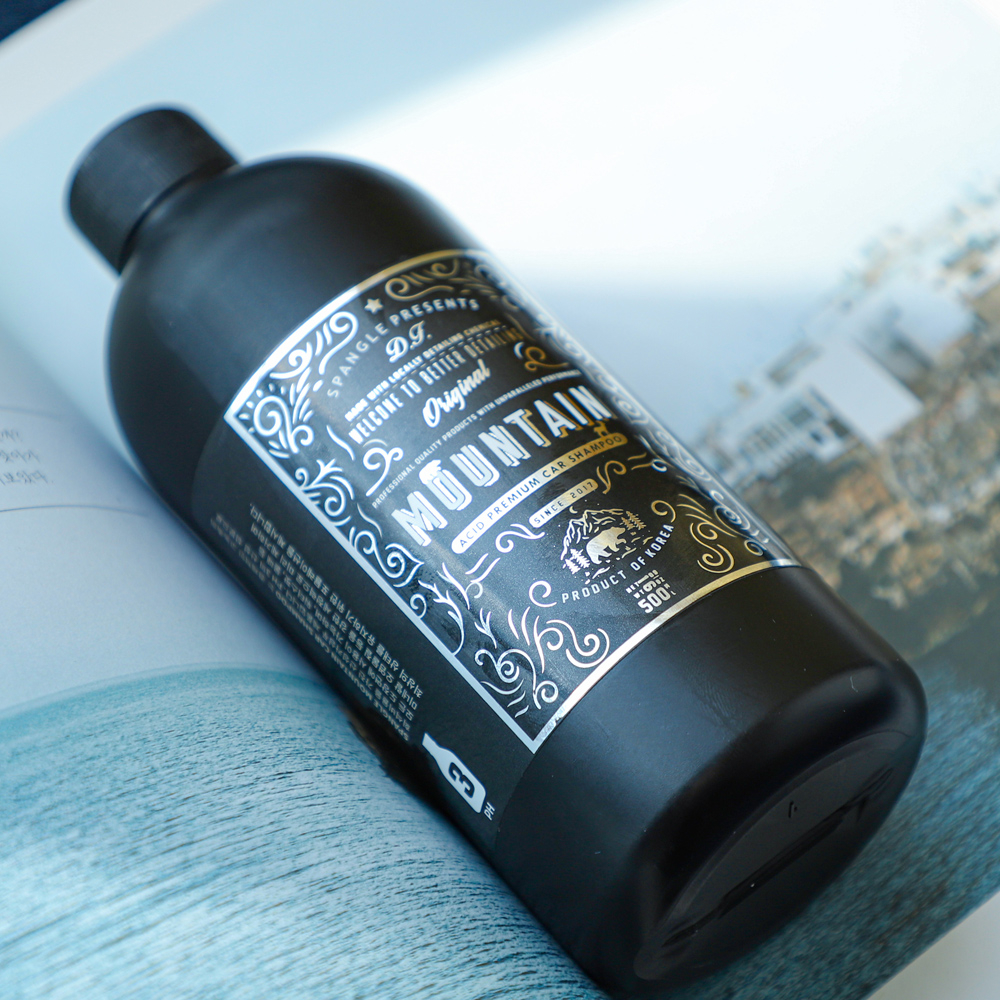 스팽글 프리미엄 마운틴 산성 카샴푸 500ml 워터스팟 제거 - 상세 이미지 2
