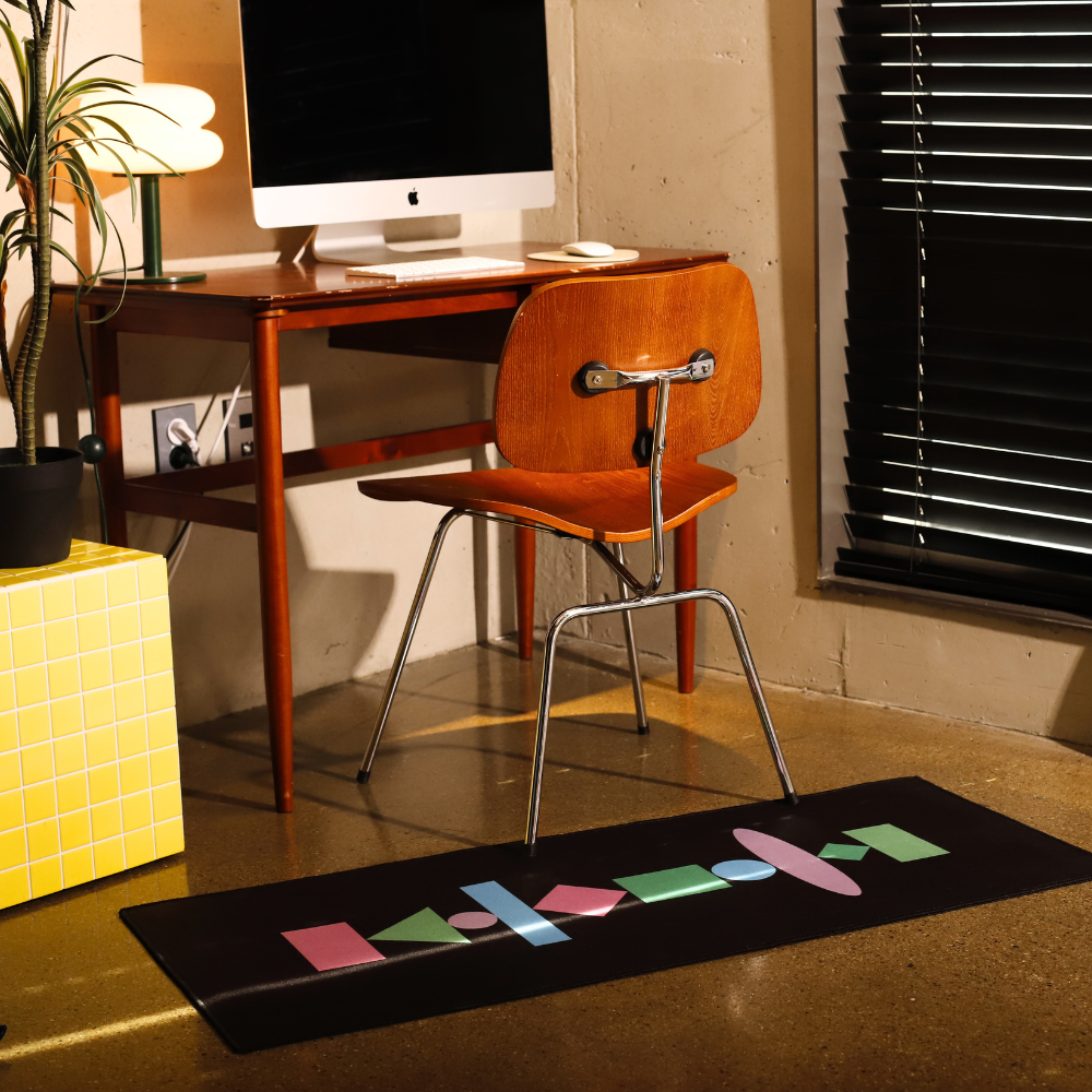 [에모프] 밸런스 미니매트 주방 발매트 극세사 로고매트 50x70 - 상세 이미지 5