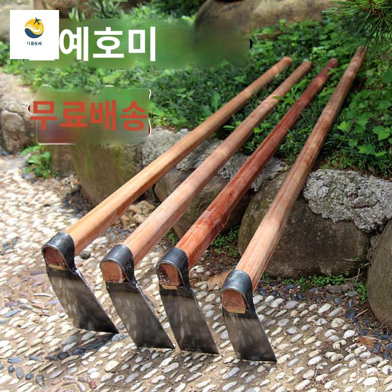 및 농사용 낫종류 두꺼운 옥외 농기구 개간 양용 재배와 전강 삽종류 호미 옛날농기구 - 상세 이미지 3