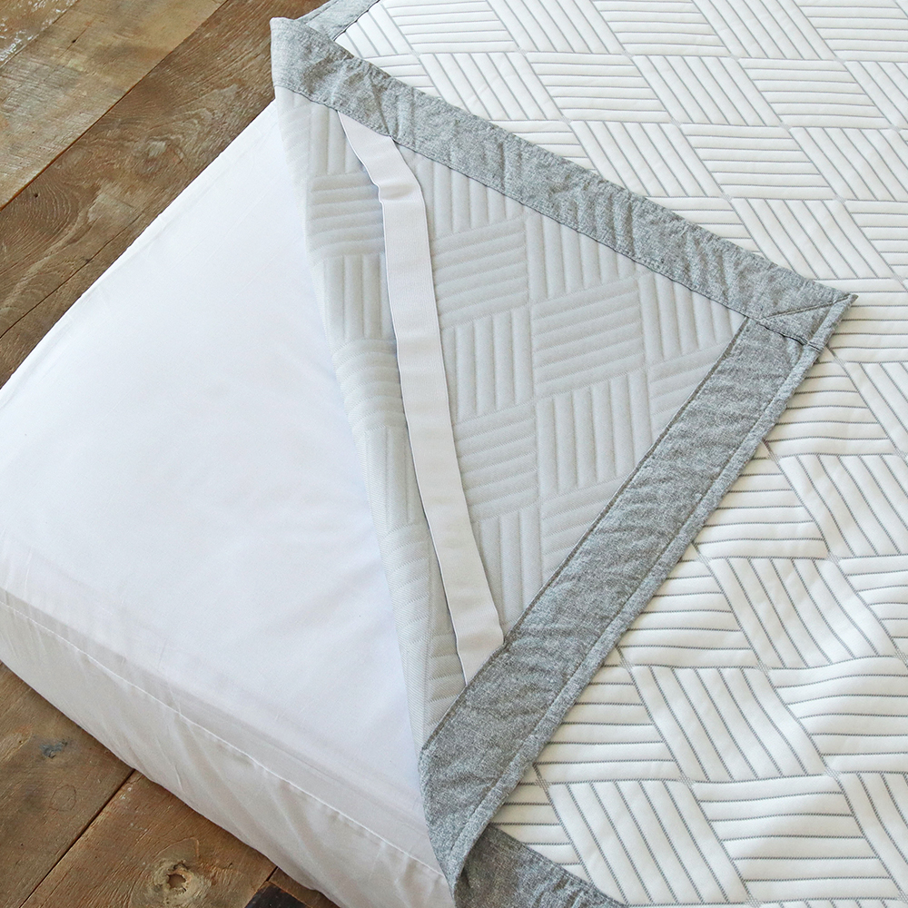 국산 냉감패드 휴비스 듀라론 냉감 3중직 항균 고정밴드 여름패드 쿨매트 Q