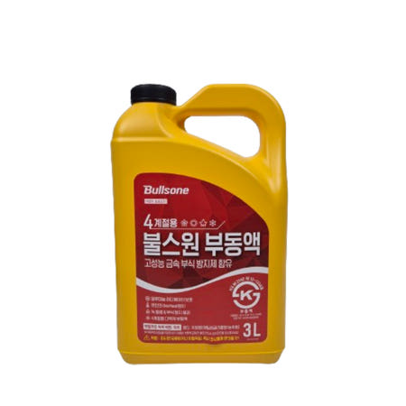 불스원 부동액 자동차 냉각수 보충 교체 사계절 3L