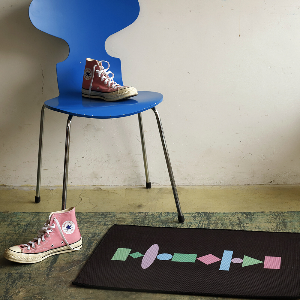 [에모프] 밸런스 미니매트 주방 발매트 극세사 로고매트 50x70 - 상세 이미지 3