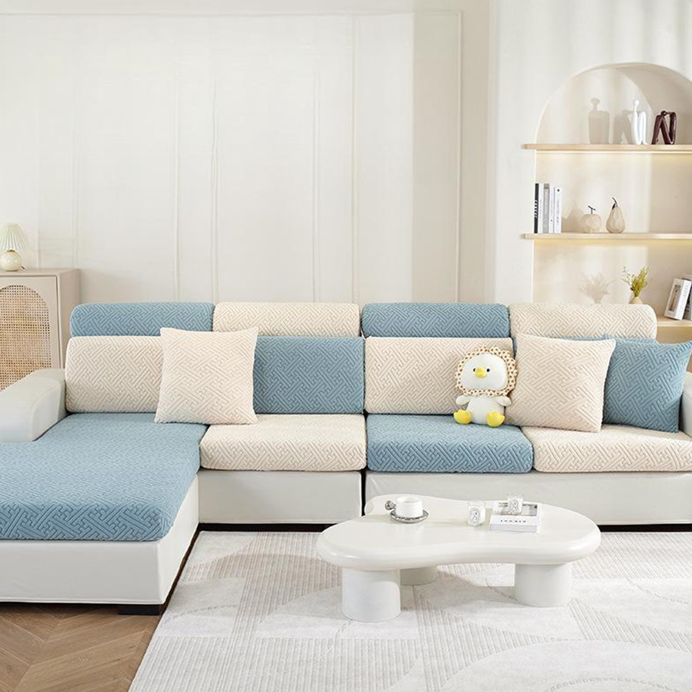 고급패턴 분리형 쇼파커버 쇼파천갈이 소파덮개 1인용 일반형 카우치 소파 패드 깔개