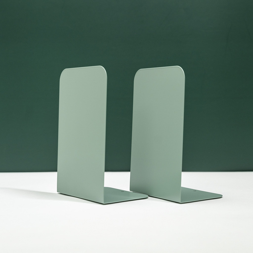 파스텔 스탠딩 책꽂이 2p세트 책상 책꽂이정리함 미니 간이 북엔드