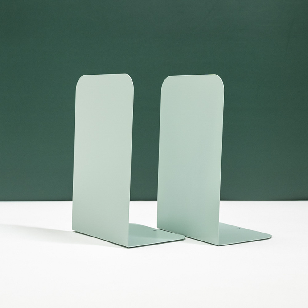 파스텔 스탠딩 책꽂이 2p세트 책상 책꽂이정리함 미니 간이 북엔드