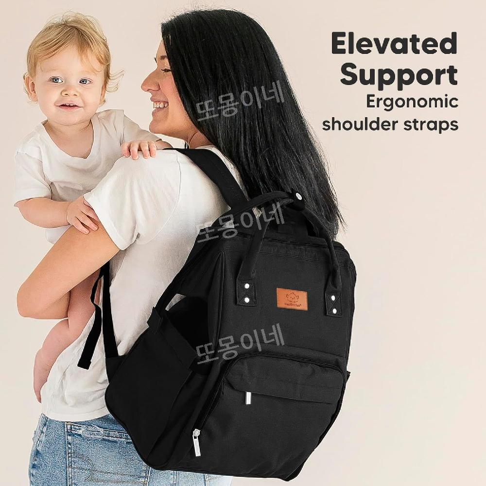 기능성 기저귀 가방 위한 모던 프리미엄 올인원 엄마 아빠