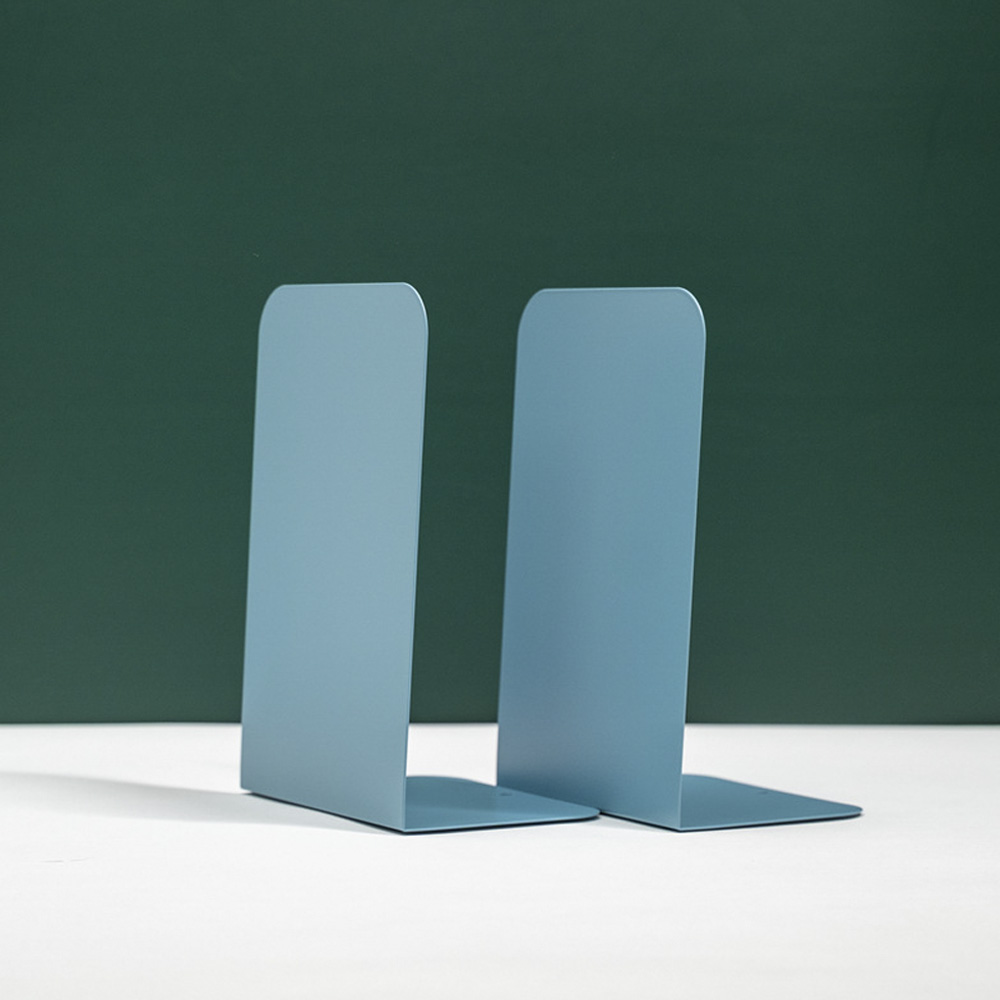 파스텔 스탠딩 책꽂이 2p세트 책상 책꽂이정리함 미니 간이 북엔드