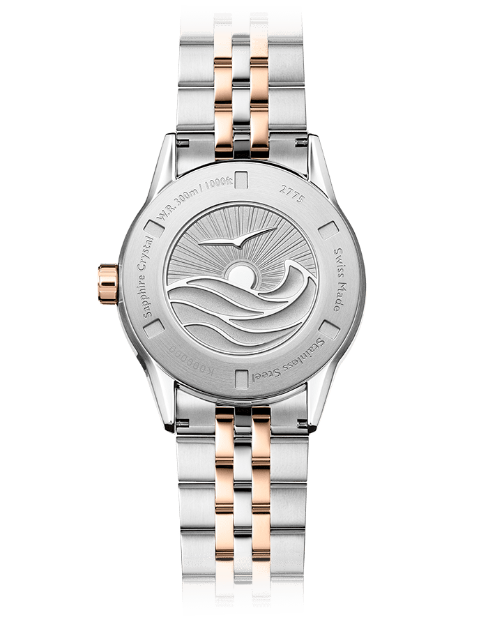 [레이몬드웨일] 프리랜서 다이버 그라데이션 스틸 42mm 로즈골드 - 상세 이미지 3