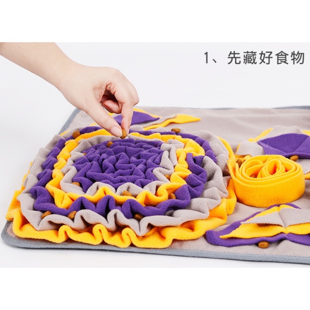 강아지놀이터 간식숨기기 애견놀이터 노즈워킹 감각발달 장난감 트레이닝 매트 반려견 - 상세 이미지 5