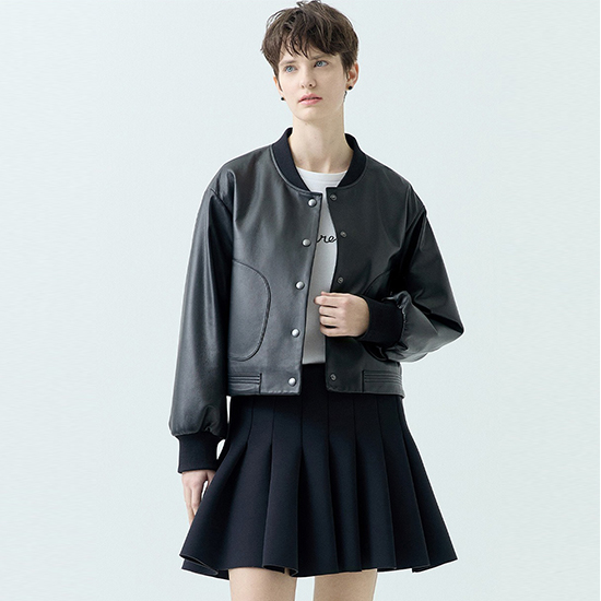 [로보] 24SS 온리프랭크社 나파 램스킨 블루종 자켓 CJK24A092