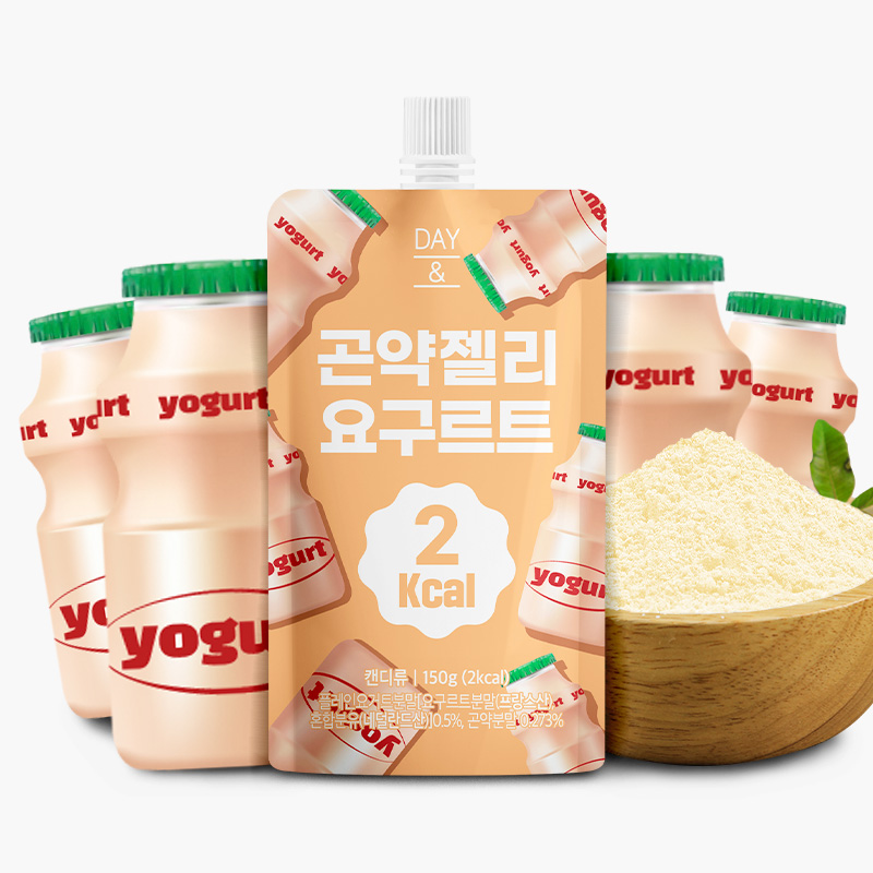 [오늘출발] 데이앤 곤약젤리 요구르트맛 요구르트, 150g, 10개