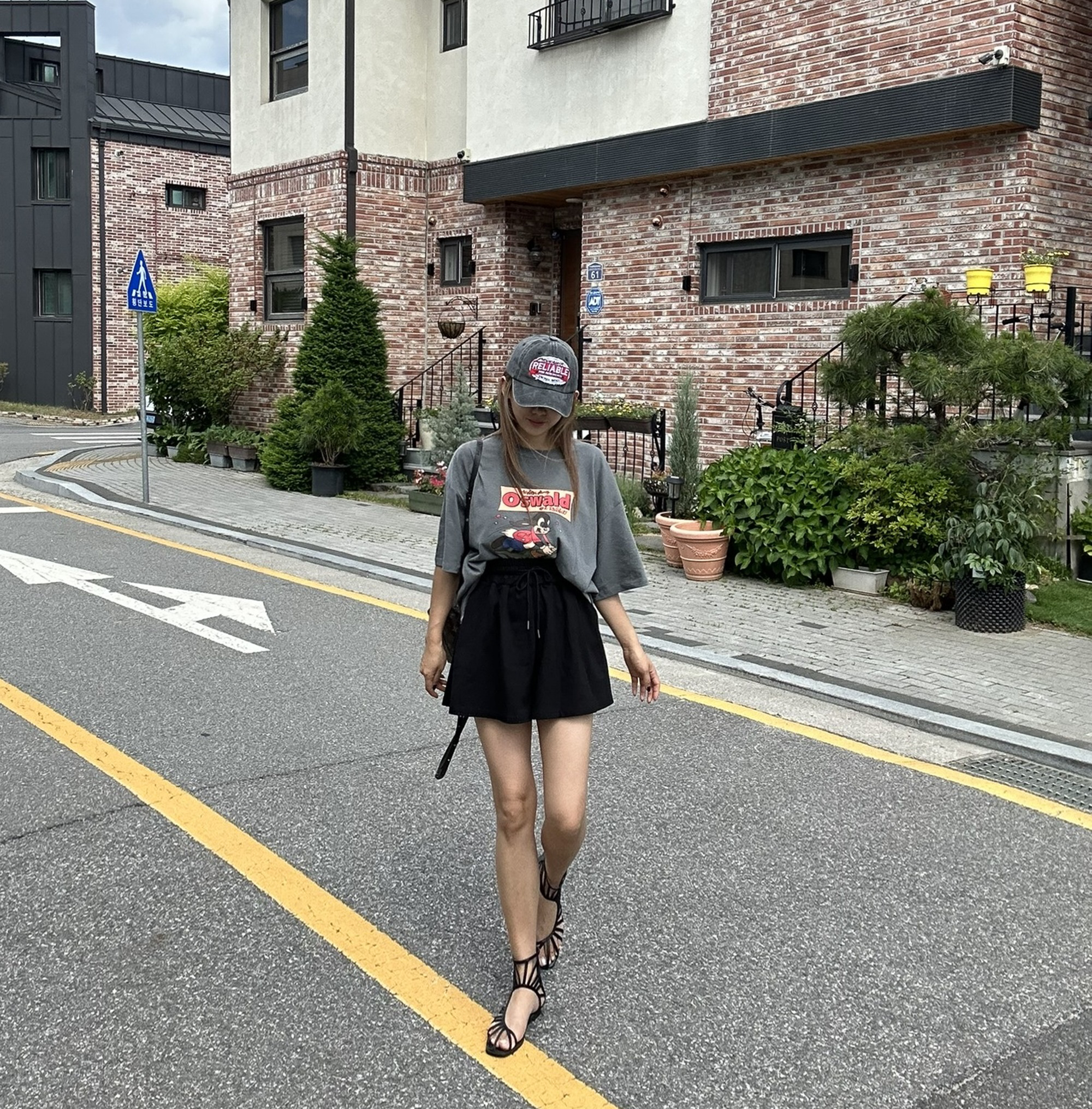 [봄,여름,가을ver./ 기모버전세일! 16,900원/MADE/2단기장/비교불가고퀄리티] 플레어 A라인 밴딩 쭈리  봄 여름 반바지 치마바지 주름반바지 허벅지반쪽핏 키큰녀 상세 이미지 98