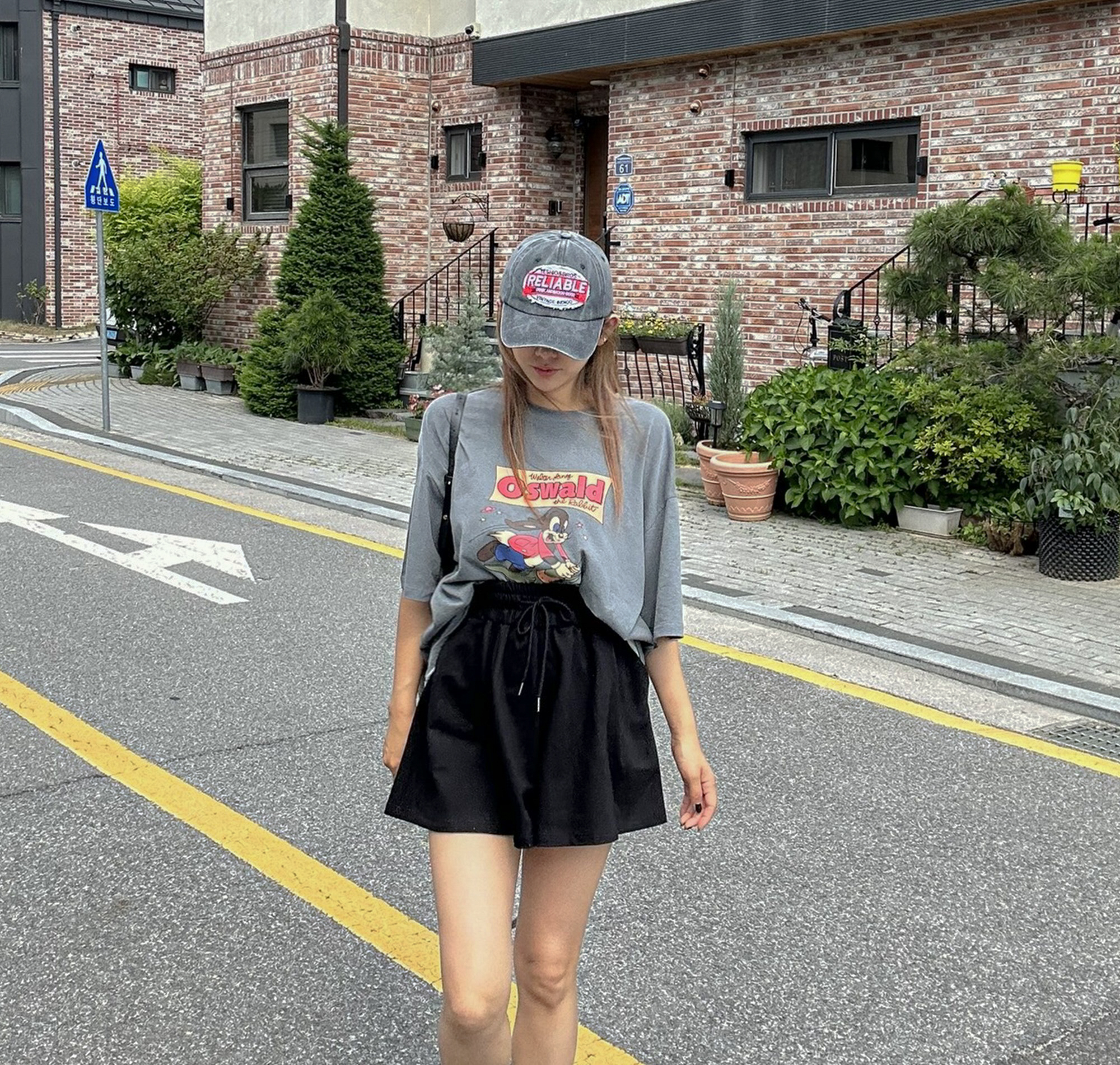 [봄,여름,가을ver./ 기모버전세일! 16,900원/MADE/2단기장/비교불가고퀄리티] 플레어 A라인 밴딩 쭈리  봄 여름 반바지 치마바지 주름반바지 허벅지반쪽핏 키큰녀 상세 이미지 100