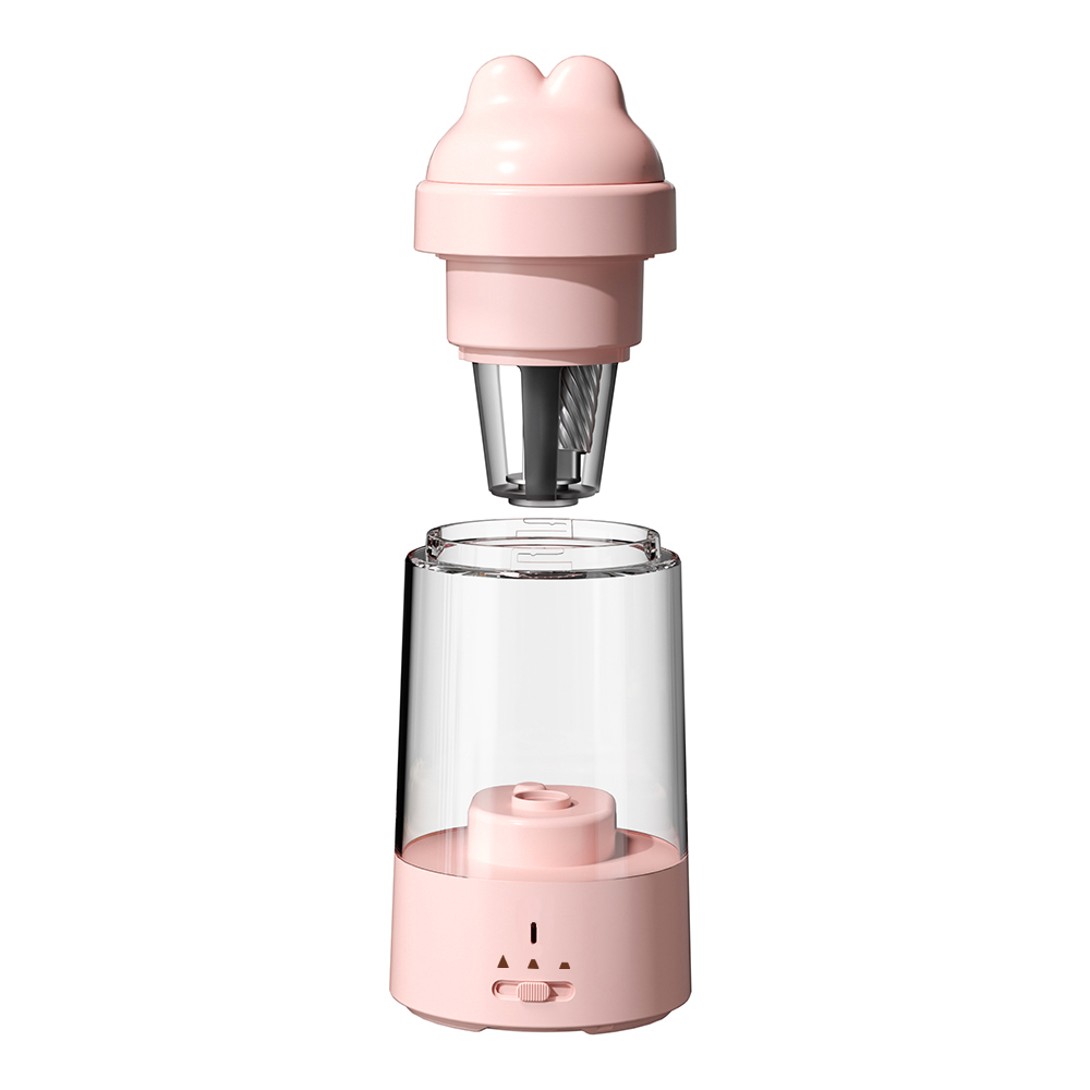 디알고 충전식 무선 전동 자동 상승 3단계 연필깎이 APS01 핑크 이미지 4