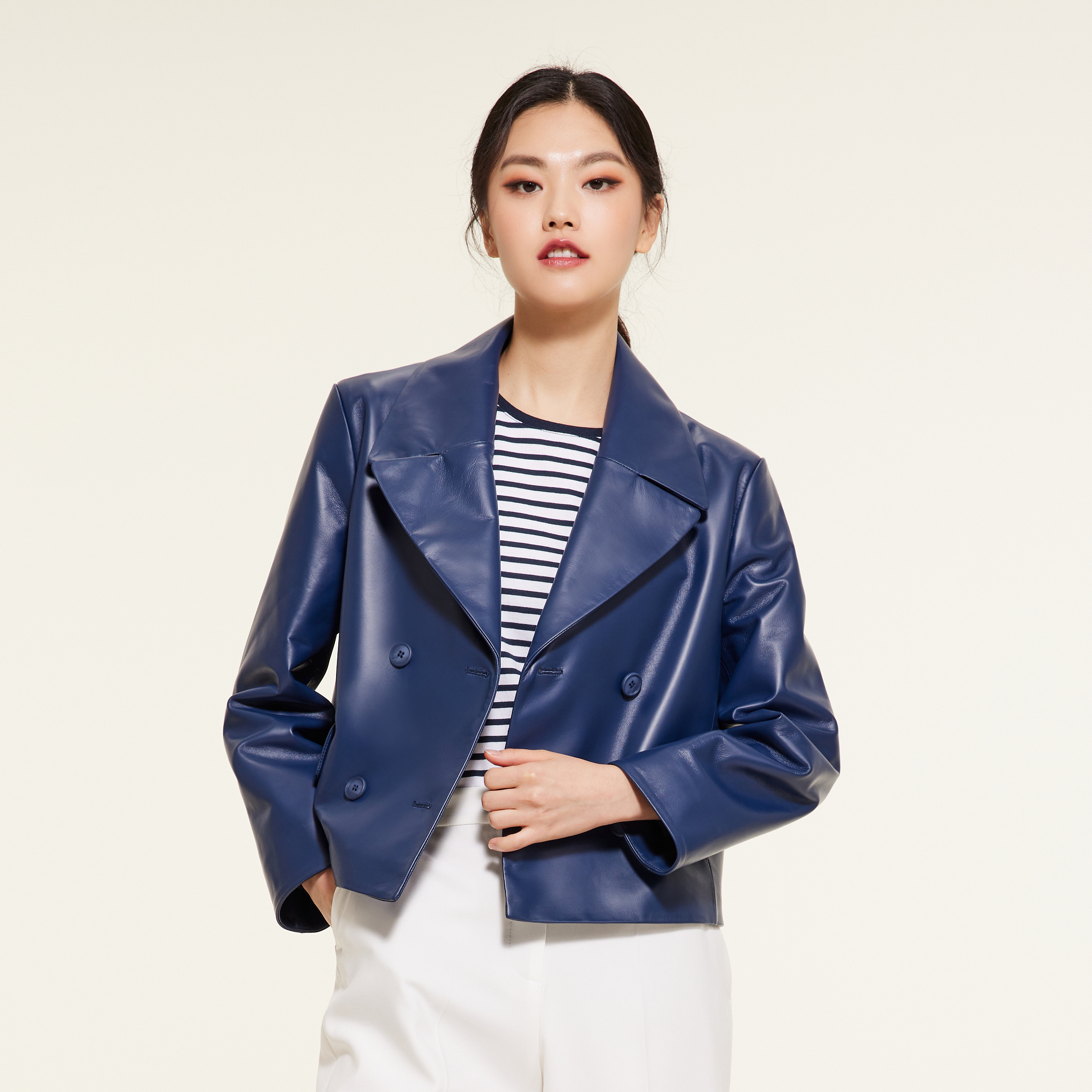 [로보] 22SS 테일러드 나파 재킷 CJK22A310 - 상세 이미지 3