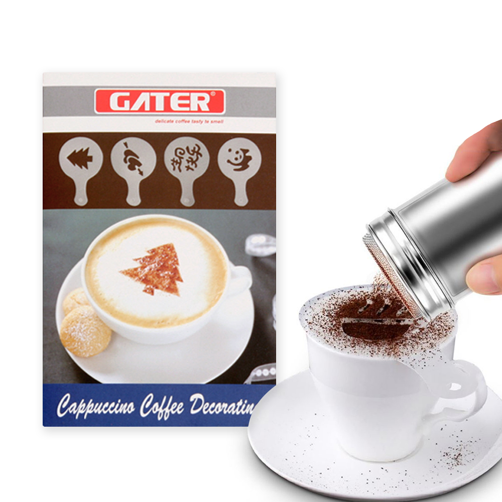 칼딘 카푸치노 핸드드립 커피 그림 꾸미기 라떼아트툴 16종 SET