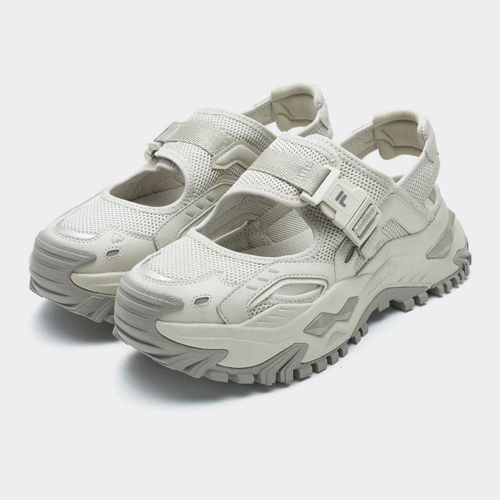 푸마 PUMA 퓨전 BIANCO 샌들 베이지 그레이 우먼스 - 상세 이미지 3