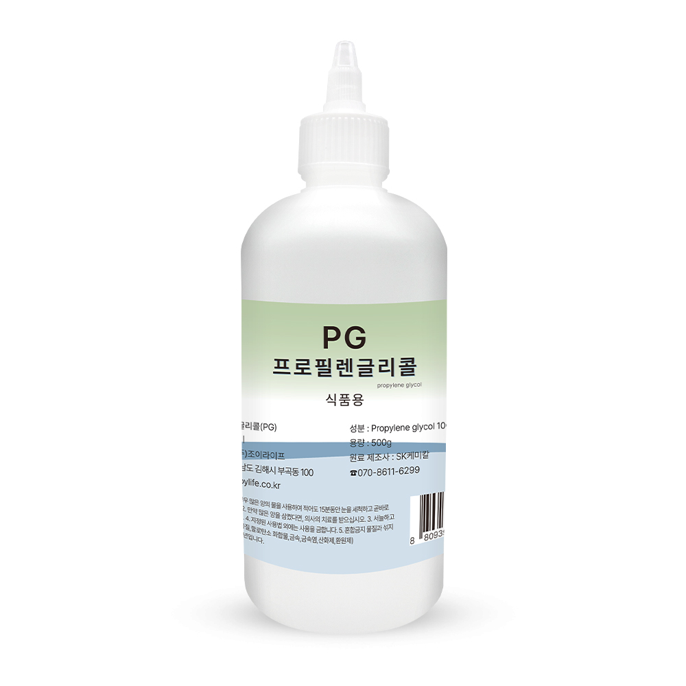 조이라이프 프로필렌글리콜 PG 500g 천연 화장품 비누 슬라임 - 상품 이미지