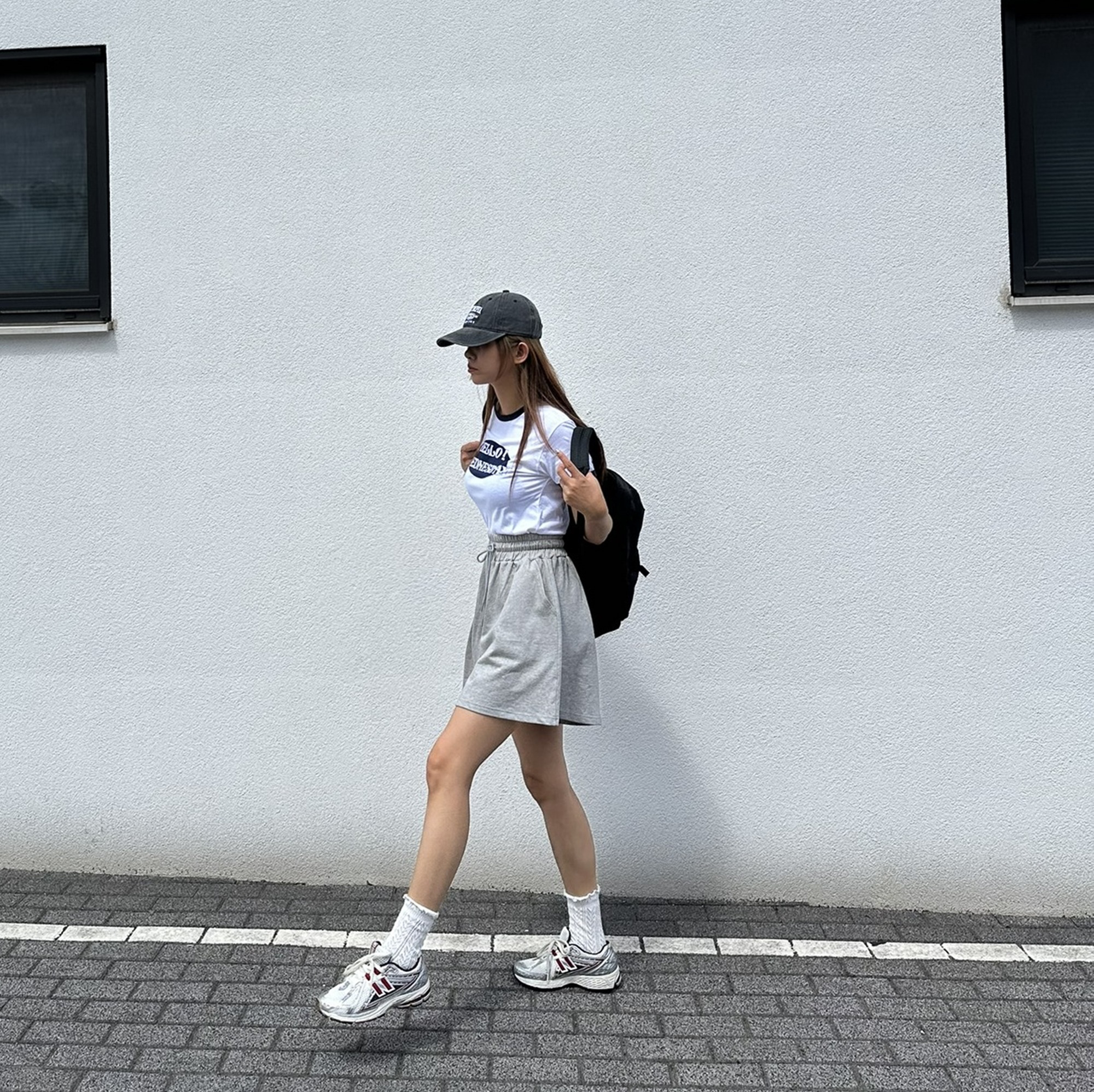 [봄,여름,가을ver./ 기모버전세일! 16,900원/MADE/2단기장/비교불가고퀄리티] 플레어 A라인 밴딩 쭈리  봄 여름 반바지 치마바지 주름반바지 허벅지반쪽핏 키큰녀 상세 이미지 190