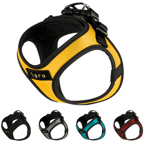 아이그로 강아지 하네스 초소형견 소형견 하네스 새끼 아기 강아지 XXS 첫산책 가슴줄