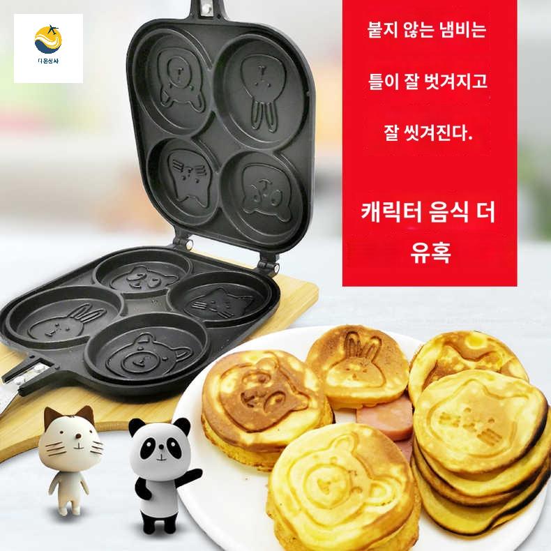 에그 미니 프라이팬 구 인덕션 팬케이크팬 동그랑땡 - 상세 이미지 2