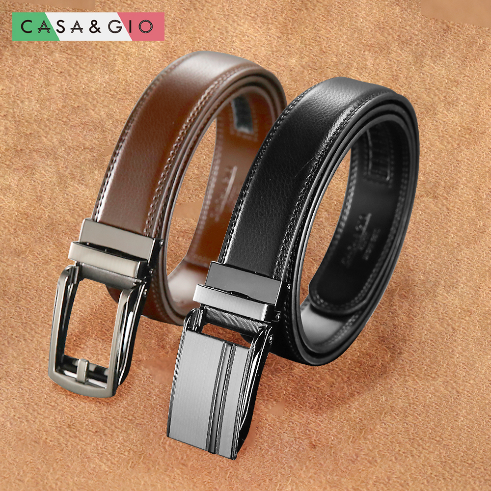 까사앤지오 요술벨트 소가죽 벨트 (블랙+브라운)1+1 본사판매 직접배송